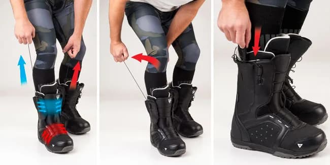 Jak wiązać buty snowboardowe? Oto 9 błędów przy wiązaniu butów!